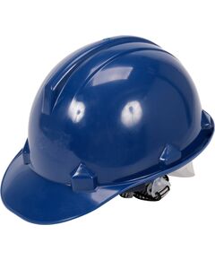 Каска для захисту голови VOREL синя з HDPE, фото  | SNABZHENIE.com.ua