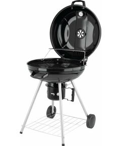 Круглий вугільний гриль LUND, Ø= 57 см, на 4 ніжках (2 з колесами) з кришкою, фото  | SNABZHENIE.com.ua