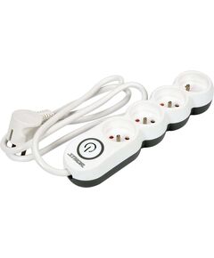 Подовжувач мережевий STHOR: l= 5 м, колодка з 4 гніздами і вимикачем, 3-жильний &Oslash;=1,5 мм&sup2;, з заземленням, фото  | SNABZHENIE.com.ua