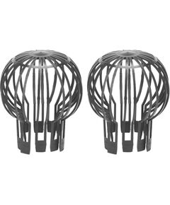 Сита захисні для водостічних труб VOREL, Ø= 132 мм, l= 145 мм з пластику, фото  | SNABZHENIE.com.ua