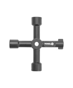 Ключ для замикання шаф в майстерні VOREL хресто-подібний, 4 види, 72х 72 мм, фото  | SNABZHENIE.com.ua