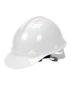 Каска для защиты головы VOREL белая из материала HDPE, фото  | SNABZHENIE.com.ua