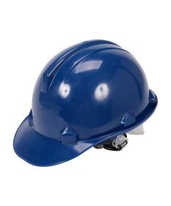 Каска для захисту голови VOREL синя з HDPE, фото  | SNABZHENIE.com.ua