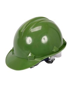 Каска защитная VOREL зеленая из материала HDPE, фото  | SNABZHENIE.com.ua