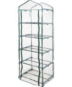 Міні-теплиця присадибна FLO 5-ярусна 200х69х49 см з ПВХ, фото  | SNABZHENIE.com.ua