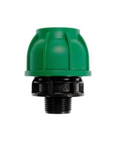 Муфта для пластиковых труб с наружной резьбой 32 мм - 3/4 FLO, полипропиленовая, для давления 1 МПа, фото  | SNABZHENIE.com.ua