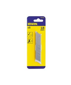 Лезвие IRWIN 18 мм, 5 шт., фото  | SNABZHENIE.com.ua
