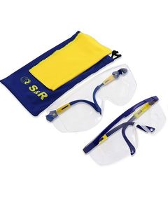 Очки захисні S&R з бічним захистом, 2 шт., фото  | SNABZHENIE.com.ua