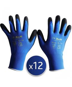 Набор перчаток S&R XL/10, 12 шт. из полиэстера, фото  | SNABZHENIE.com.ua