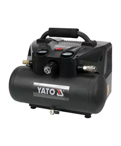 Компресор акумуляторний YATO 36 В (2х18В), 800 Вт,тиск ≤ 8 Bar, под.повітря- 98 л/хв, ресивер- 6 л, фото  | SNABZHENIE.com.ua