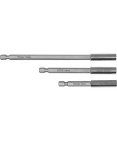 Тримачі насадок YATO HEX 1/4 75, 100, 150 мм, 3 шт. YT-04699, фото  | SNABZHENIE.com.ua