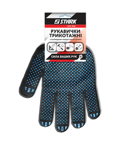 Перчатки Stark Black 4 нити, фото  | SNABZHENIE.com.ua