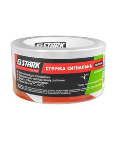 Сигнальная лента Stark 50x100 м, фото  | SNABZHENIE.com.ua