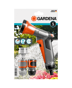 Пистолет для полива Gardena Classic с набором коннекторов 18299-34., фото  | SNABZHENIE.com.ua