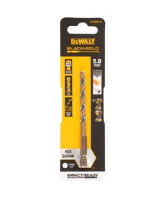 Сверло по металу DeWALT EXTREME IMPACT Black & Gold 6 мм DT20606, фото  | SNABZHENIE.com.ua