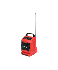 Радіо YATO 230 В/18 В Li-Ion, 3 Вт, FM/AM, Bluetooth, YT-82940, фото  | SNABZHENIE.com.ua