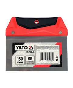 Шпатель YATO 150 мм для финишного шпаклевания, нержавеющая сталь YT-52245, фото  | SNABZHENIE.com.ua