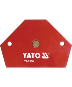 Струбцина магнитная YATO для сварки 64x95x14 мм, 11,5 кг, фото  | SNABZHENIE.com.ua