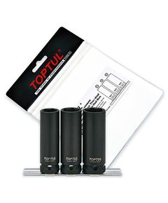Тонкостенные ударные головки TOPTUL GDAG0301 для шиномонтажа, 3 шт., фото  | SNABZHENIE.com.ua