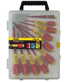 Набор изолированных отверток FatMax VDE 1000V STANLEY (10 шт.) PZ PH, фото  | SNABZHENIE.com.ua