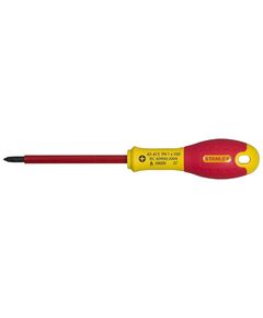 Отвертка электрическая FatMax VDE 1000V PZ0 75 мм STANLEY 0-65-417, фото  | SNABZHENIE.com.ua
