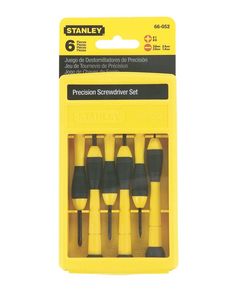 Набор отверток для точной механики STANLEY 0-66-052 (6 шт.), фото  | SNABZHENIE.com.ua