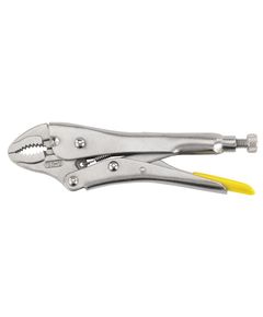 Клещи зажимные STANLEY 185 мм с фиксатором и изогнутыми губками, фото  | SNABZHENIE.com.ua