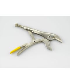 Клещи зажимные STANLEY 225 мм с фиксатором и V-губками, фото  | SNABZHENIE.com.ua
