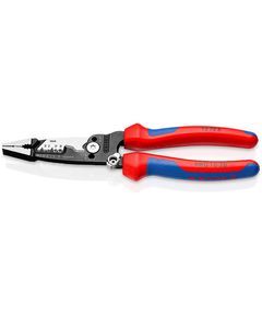 Многофункциональные клещи с пружиной для электромонтажных работ  KNIPEX  13 72 8, фото  | SNABZHENIE.com.ua