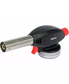 Пальник газовий (бутан) для кухні YATO, з п'єзозапалом, 1,3 кВт, t= 1300 °С, фото  | SNABZHENIE.com.ua