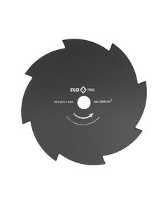 Дисковый нож для бензокосы FLO, 250 мм, 8 зубьев, крепеж Ø= 25,4 мм, фото  | SNABZHENIE.com.ua