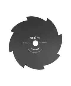 Ніж дисковий до бензокоси FLO, 250 мм, 8 зубів, кріпильний ?= 25,4 мм [20/40], фото  | SNABZHENIE.com.ua
