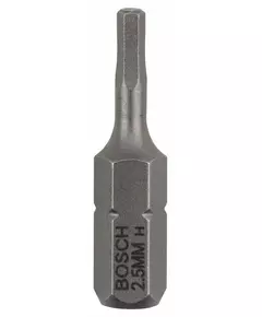 Насадка для загвинчування Extra-Hart HEX 2,5, 25 мм BOSCH, фото  | SNABZHENIE.com.ua