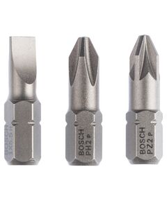 Набор насадок Extra-Hart 3 шт. (S1.0x5.5; PH2; PZ2) BOSCH 2607001766, фото  | SNABZHENIE.com.ua