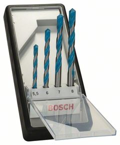 Набір свердел CYL-9 MultiConstruction 5,5/6/7/8 мм, 4 шт. BOSCH, фото  | SNABZHENIE.com.ua