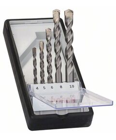 Набор свердел по бетону Bosch Robust Line CYL, 5 шт, 3-10 мм, фото  | SNABZHENIE.com.ua