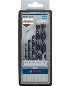 Набір свердел по дереву Robust Line 4-10 мм, 5 шт., BOSCH, фото  | SNABZHENIE.com.ua