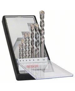 Набор свердел по бетону Bosch Robust Line 3,4–12 мм, 7 шт., фото  | SNABZHENIE.com.ua