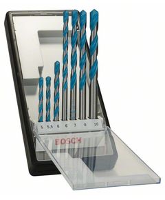 Набор свердел BOSCH CYL-9 MultiConstruction, 7 шт, 5-10 мм, фото  | SNABZHENIE.com.ua