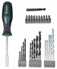 Набор свердел и бит BOSCH для загвинчивания, 27 шт., фото  | SNABZHENIE.com.ua