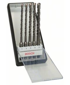 Набор ударных сверел Bosch Robust Line SDS Plus 5-10 мм (5 шт.), фото  | SNABZHENIE.com.ua