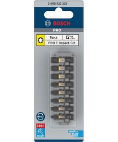 Комплект насадок Impact Control BOSCH, 8 шт. (T15-T40), фото  | SNABZHENIE.com.ua