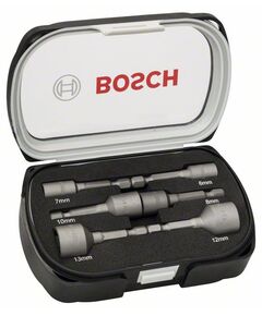 Набір торцевих ключів BOSCH, 6 шт., розмір 6–13 мм, фото  | SNABZHENIE.com.ua