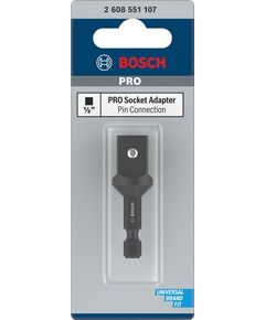 Переходник BOSCH 1/2 для сменных головок, 50 мм, 2608551107, фото  | SNABZHENIE.com.ua