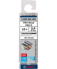 Сверло по металлу HSS-G DIN 338 3,9x43 мм BOSCH, фото  | SNABZHENIE.com.ua