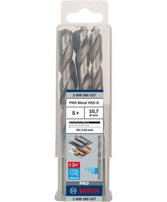 Свердло по металлу HSS-G DIN 338 10,7x94 мм, BOSCH 2608585527, фото  | SNABZHENIE.com.ua