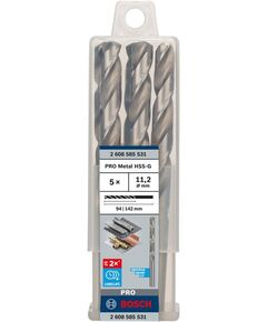 Свердло по металлу HSS-G 11,2 мм, DIN 338, BOSCH, фото  | SNABZHENIE.com.ua