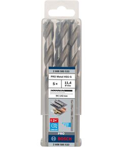 Свердло по металлу HSS-G BOSCH DIN 338, 11.4x94x142 мм, фото  | SNABZHENIE.com.ua