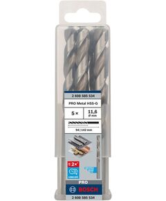 Сверло по металлу HSS-G 11,6x94x142 мм DIN 338, фото  | SNABZHENIE.com.ua