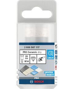 Сверла алмазные Dry Speed для керамики 25x35 мм BOSCH, фото  | SNABZHENIE.com.ua